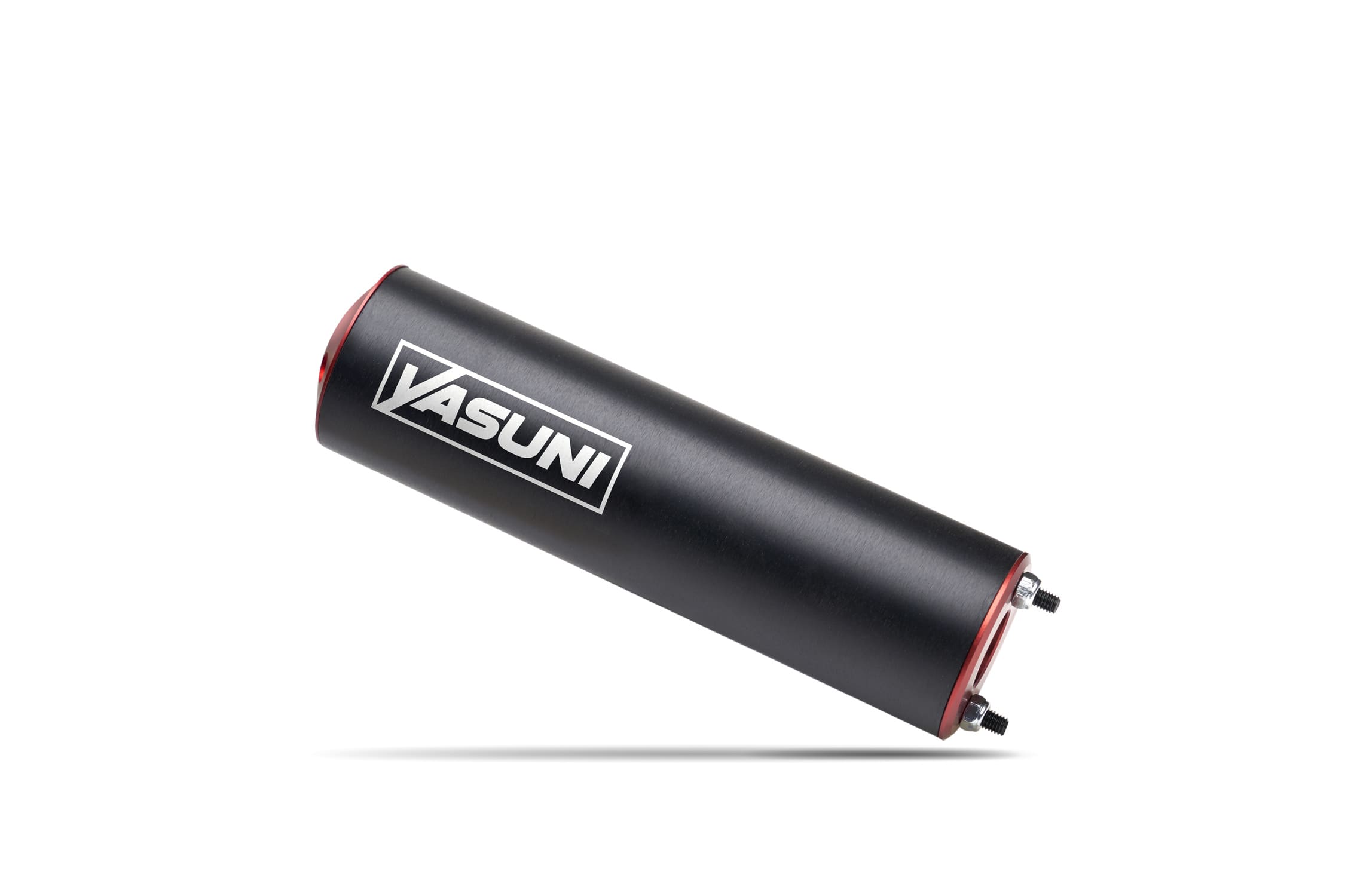 YAS-SIL066RTRI Silenziatore Yasuni Max Pro sinistra nero / rosso, COD: YAS-SIL066RTRI