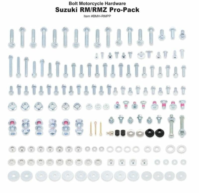 BLT-1061479 Kit bulloneria Bolt Pro-Pack Suzuki RM/RM-Z, COD: BLT-1061479
