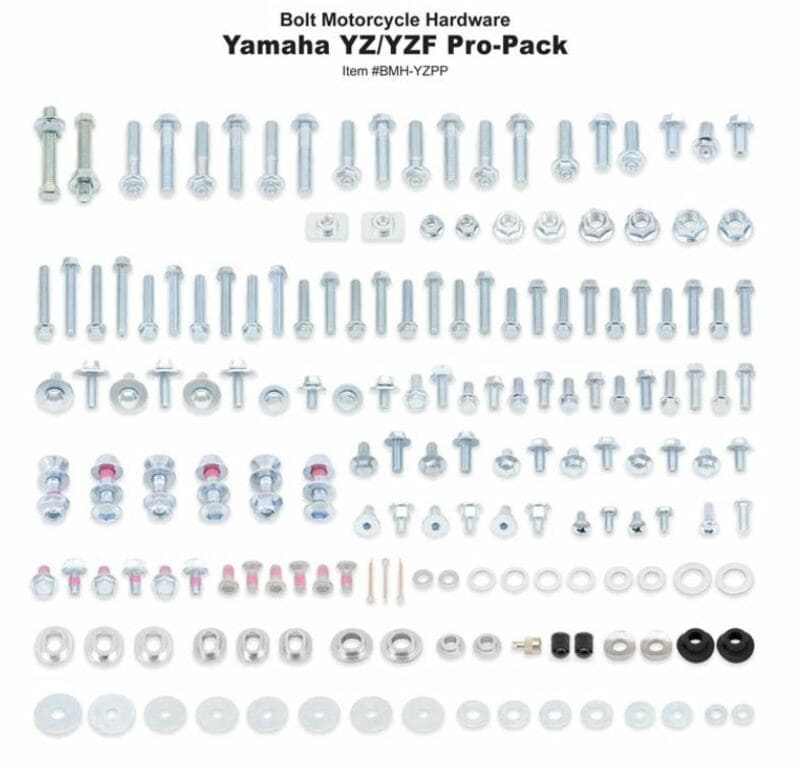 BLT-1061482 Kit bulloneria Bolt Pro-Pack Yamaha YZ/YZ-F fino 2013, COD: BLT-1061482