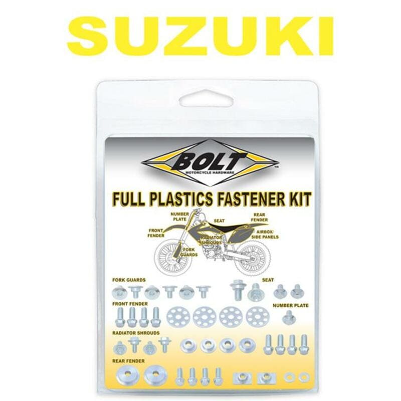 BLT-1061509 Kit bulloneria carena completa Bolt Suzuki RM-Z 450 dopo 2018, COD: BLT-1061509