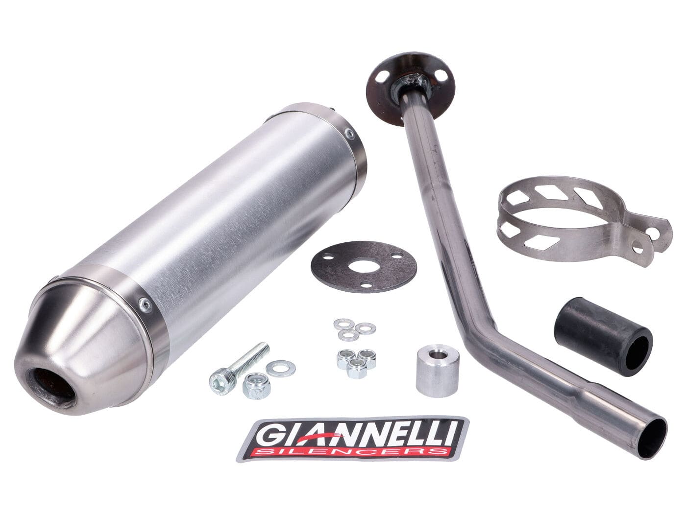 GIA34645HF Silenziatore Giannelli Enduro Alu CE Aprilia SX 50 2006 - 2010, COD: GIA34645HF