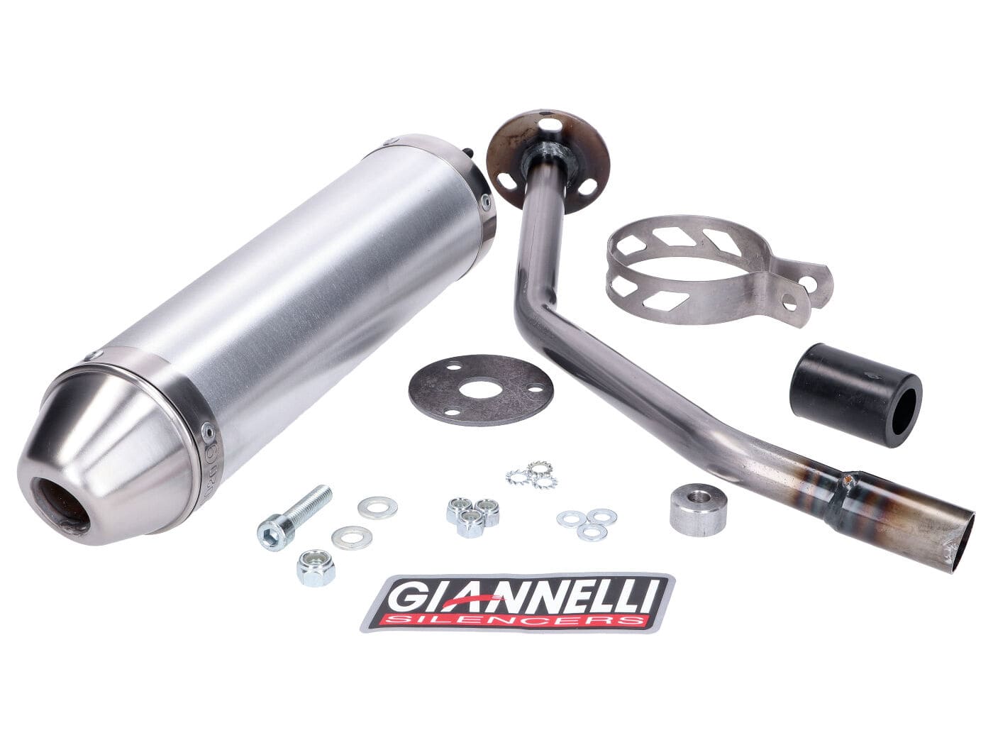 GIA34689HF Giannelli Enduro Alu Silencer CE Beta RR-T + Rieju SMX