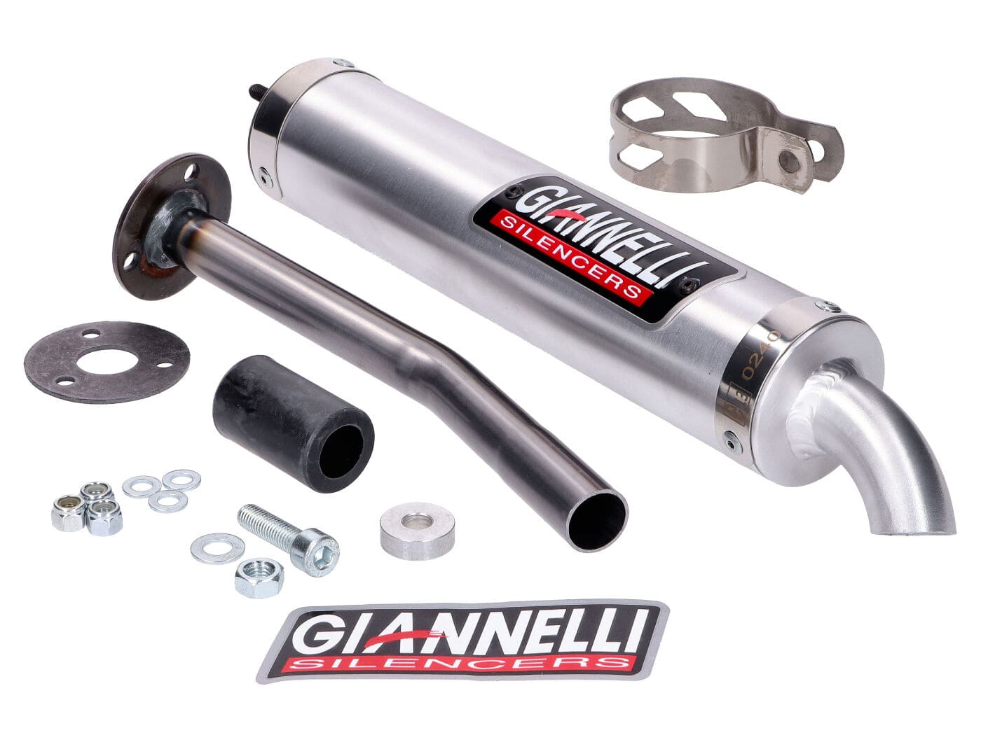 GIA34617HF Silenziatore Giannelli Enduro Alu CE Beta RR Enduro 2003 - 2006