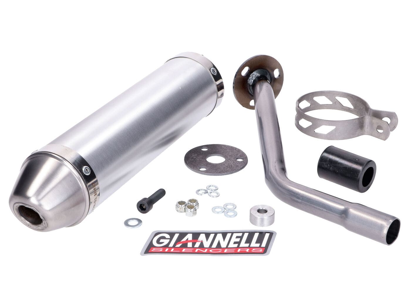 GIA34701HF Silenziatore Giannelli Enduro Alu CE Beta RR Motard 2017 - 2021, COD: GIA34701HF