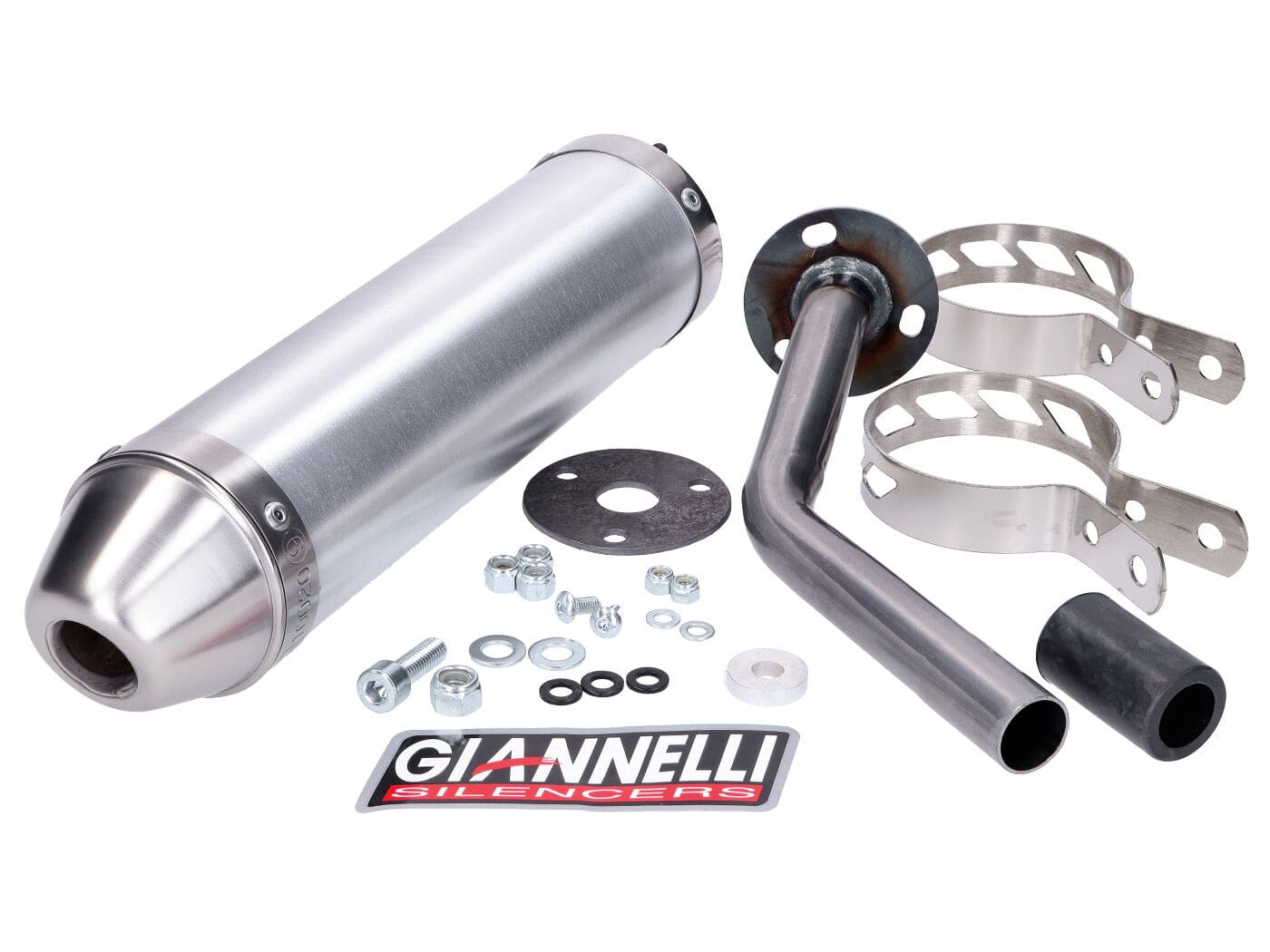 GIA34697HF Silenziatore Giannelli Enduro Alu CE Fantic Motor Caballero Motard 50 Competizione, COD: GIA34697HF