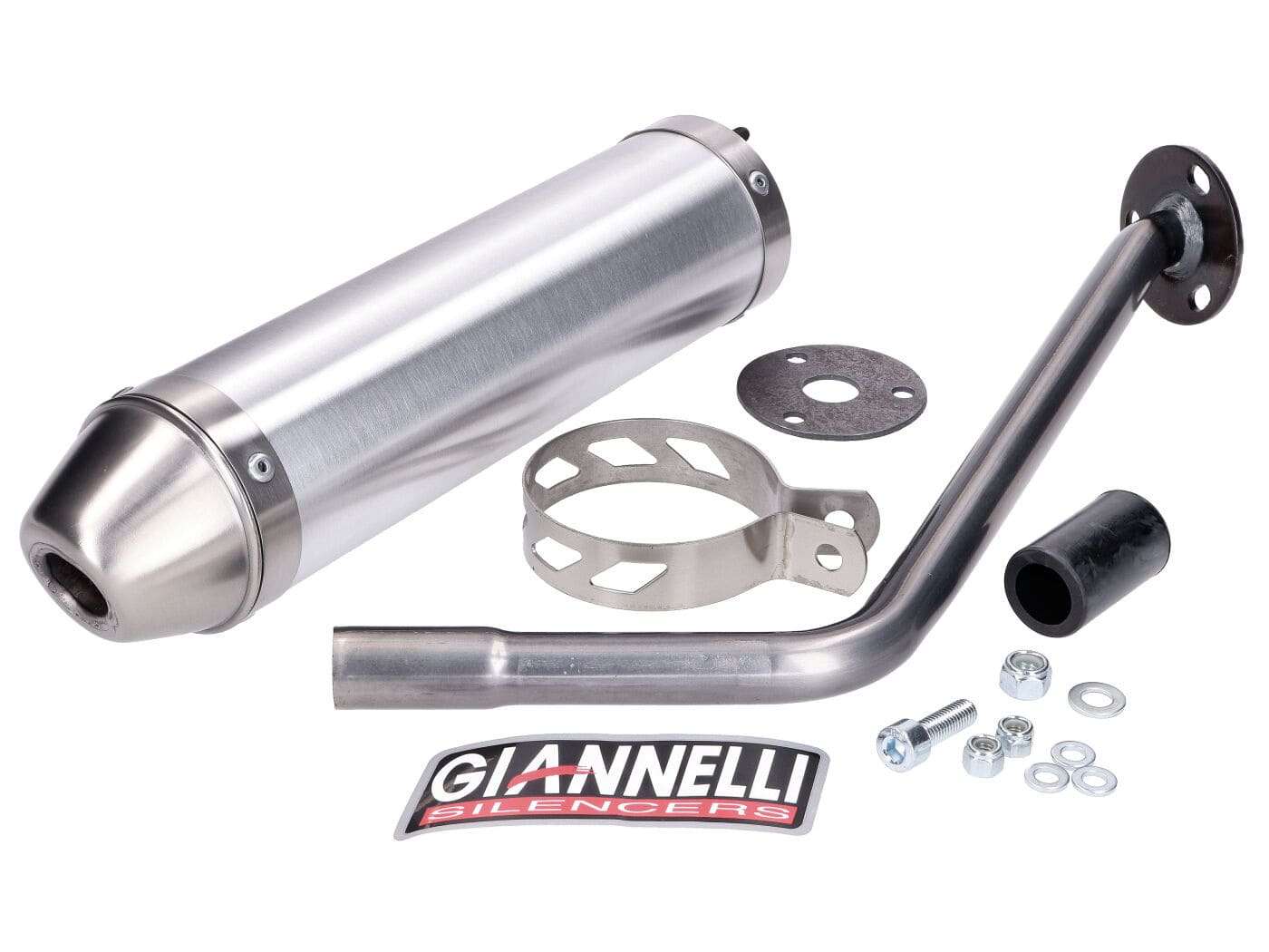 GIA34679HF Silenziatore Giannelli Enduro Alu CE Peugeot XP6 2006 - 2007, COD: GIA34679HF