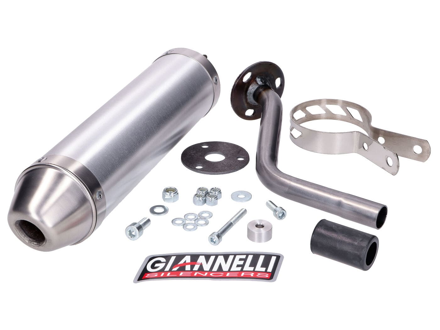 GIA34077HF Silenziatore Giannelli Enduro Alu Sherco HRD 50 1999 - 2002, COD: GIA34077HF