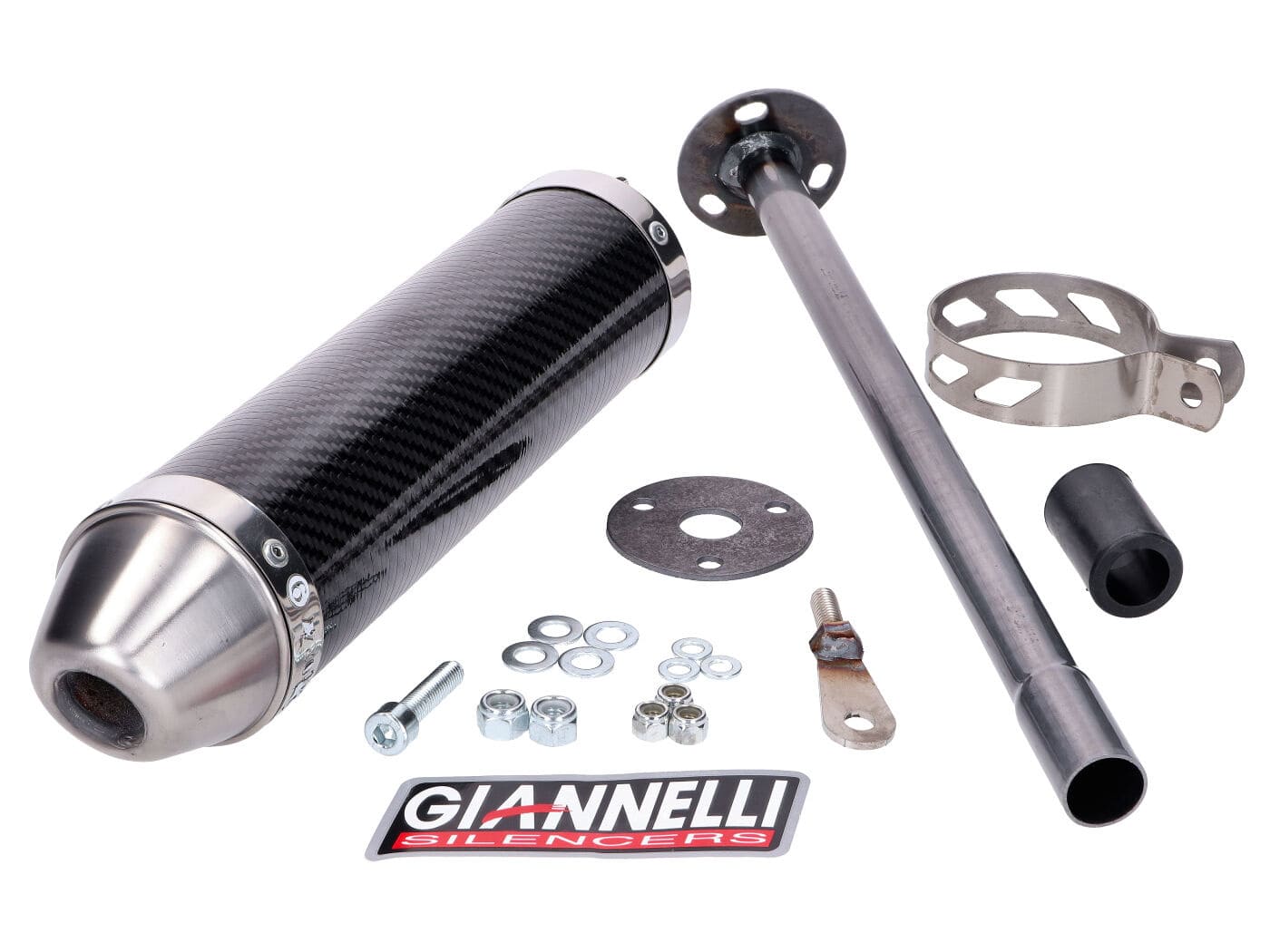 GIA33650HF Silenziatore Giannelli Street Carbone CE Derbi GPR Nude 2004 - 2007, COD: GIA33650HF