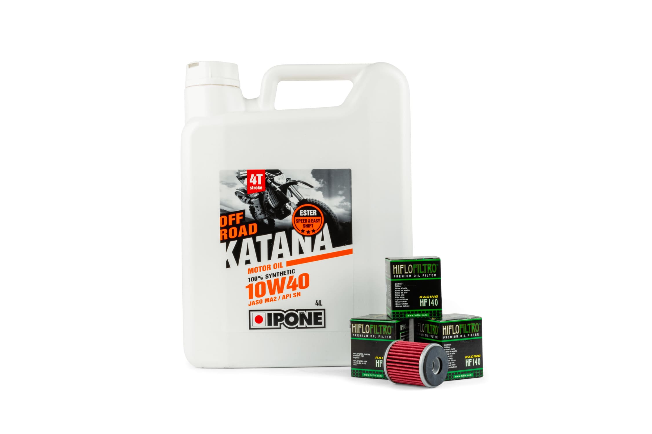 HF140/PACK01 Kit cambio olio (3 filtri) Ipone 10W40 YZF 250 / 450, COD: HF140/PACK01