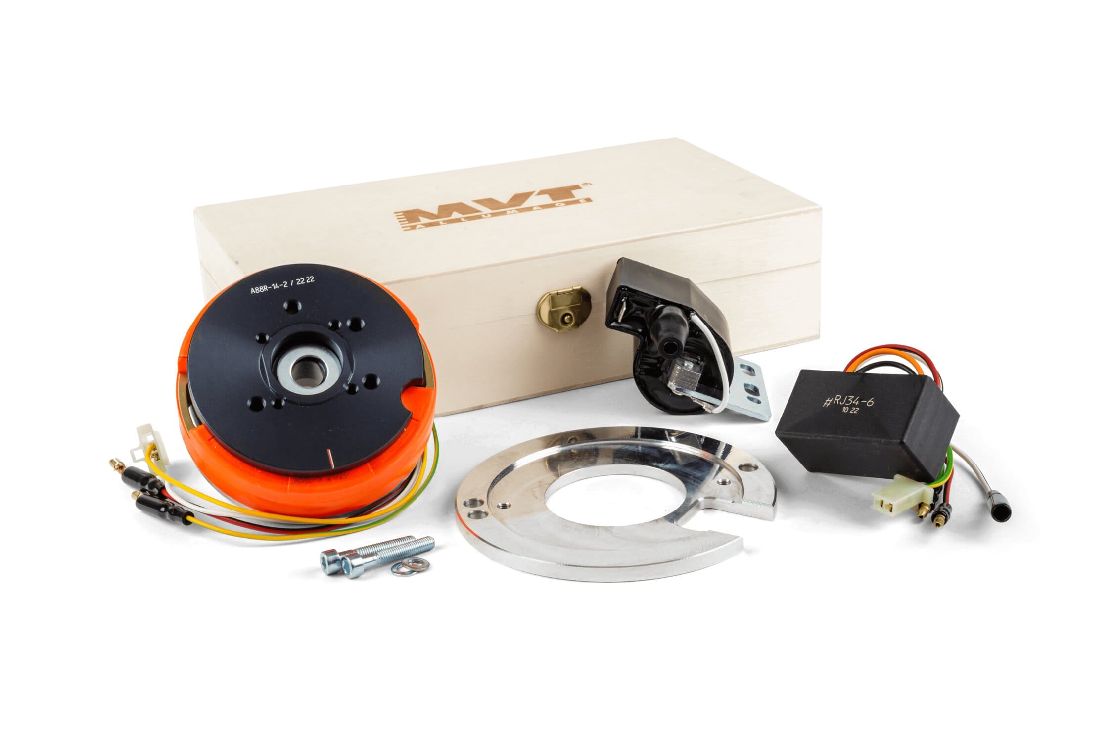 MVT-DD06 Accensione a Rotore Interno MVT Digitale con Bobina LED, MBK Nitro / Booster prima del 2004, COD: MVT-DD06