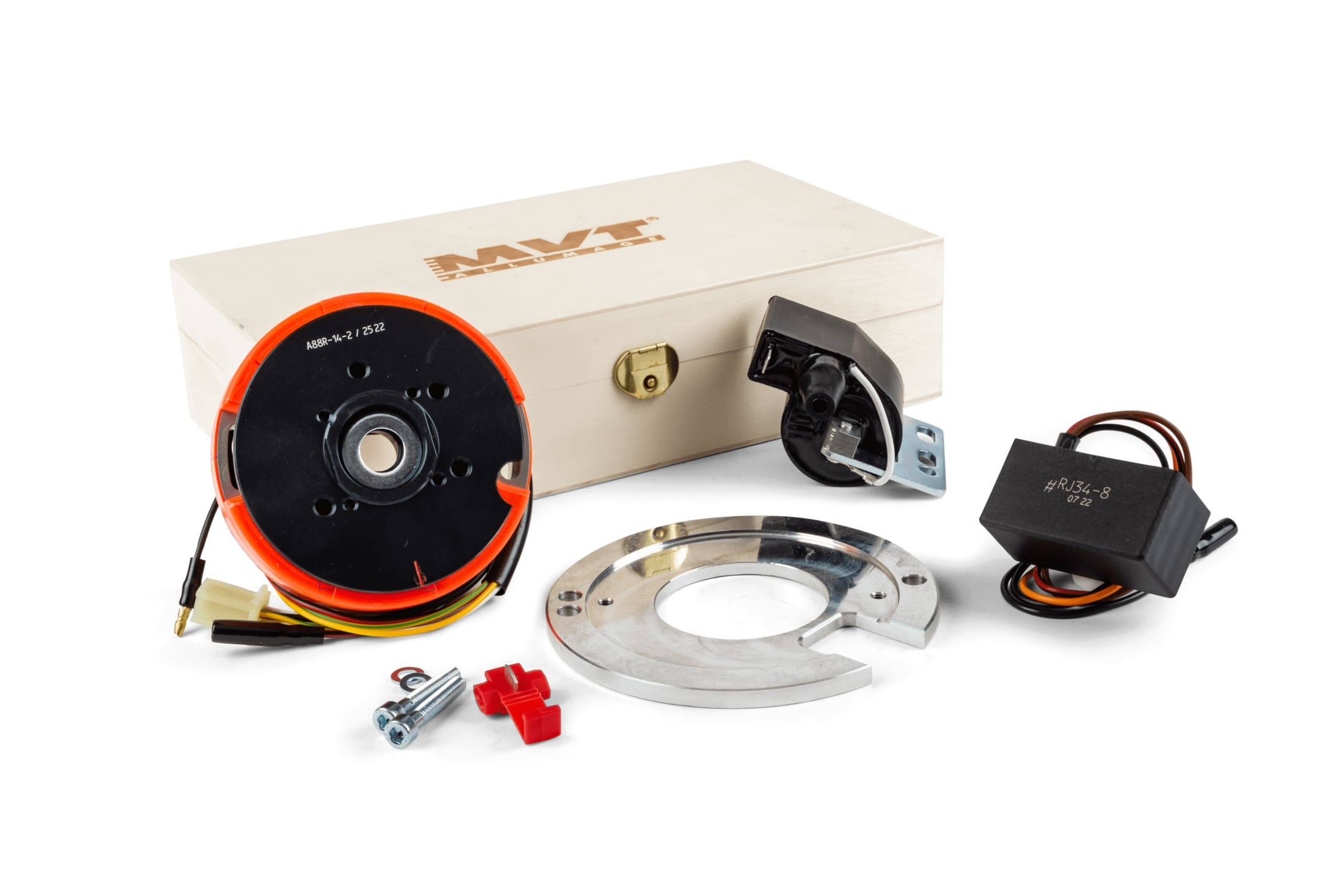 MVT-DD19 Accensione a Rotore Interno MVT Digitale con Bobina LED, MBK Nitro / Booster dopo il 2003, COD: MVT-DD19