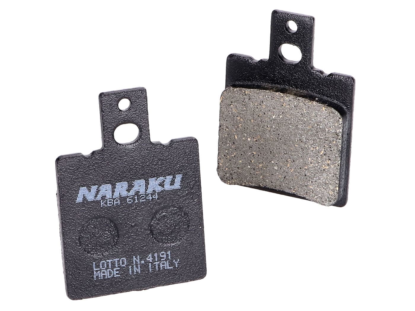 NK430.52 Pastiglie freno Naraku organico Aprilia AF1 / RS 125 / Keeway / Hyosung Boomer, COD: NK430.52