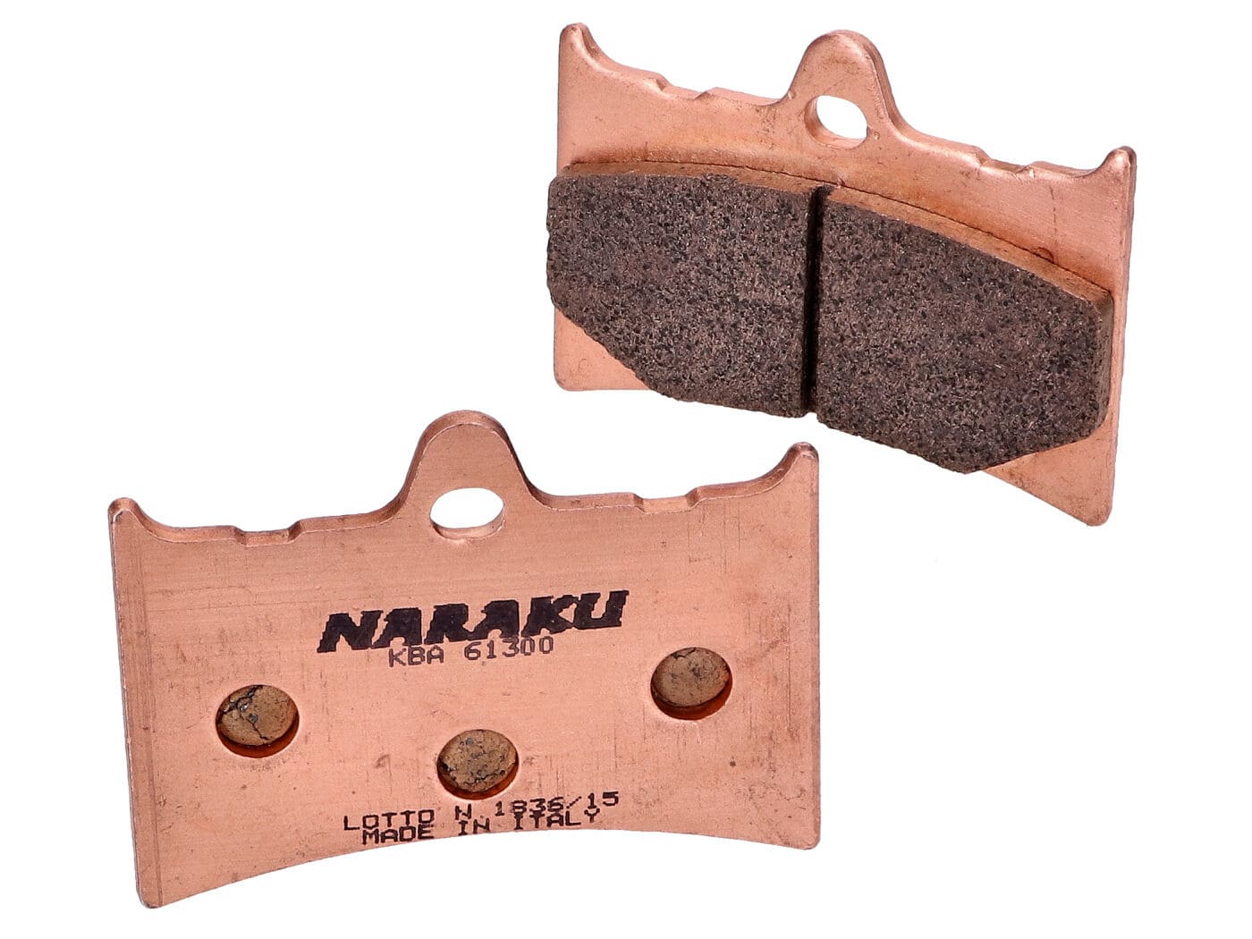NK430.58/S Pastiglie freno Naraku sinterizzato Aprilia AF1 Futura 125 / RS 125, COD: NK430.58/S