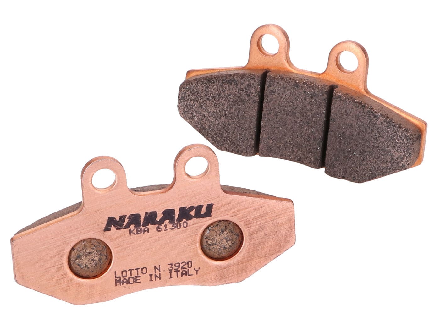 NK430.57/S Pastiglie freno Naraku sinterizzato MBK Flame XC125 / Yamaha Cygnus XC125, COD: NK430.57/S