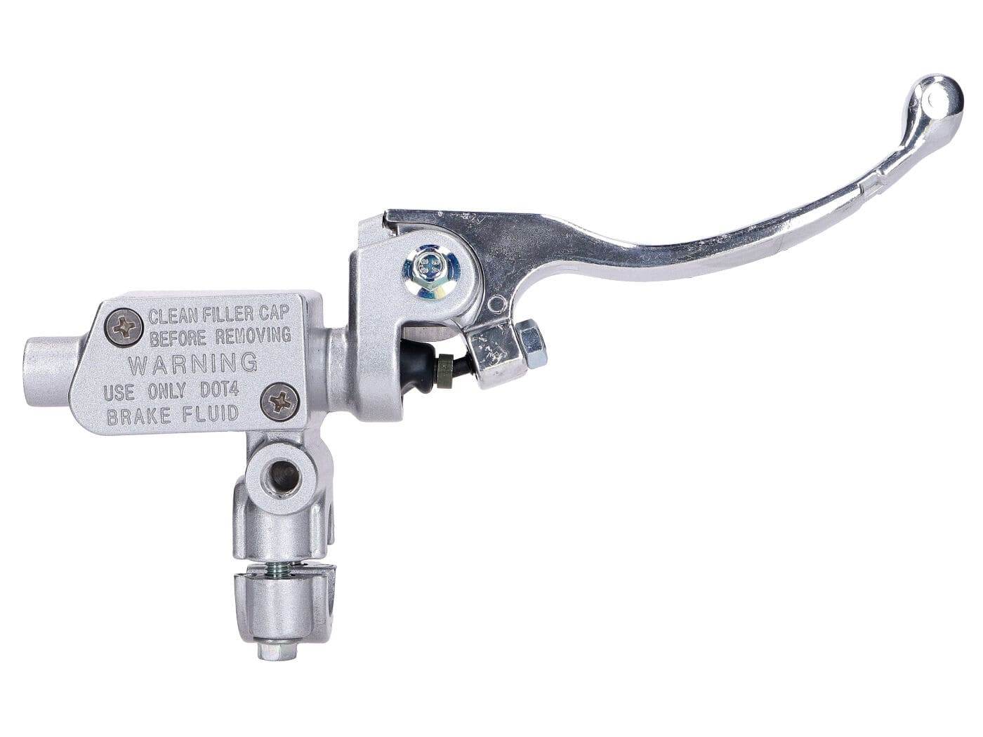 NK350.05 Pompa Freno anteriore con leva Naraku silver Rieju RR 50 / SMX 50 / MRT 50 / RRX / Tango 2000-, COD: NK350.05