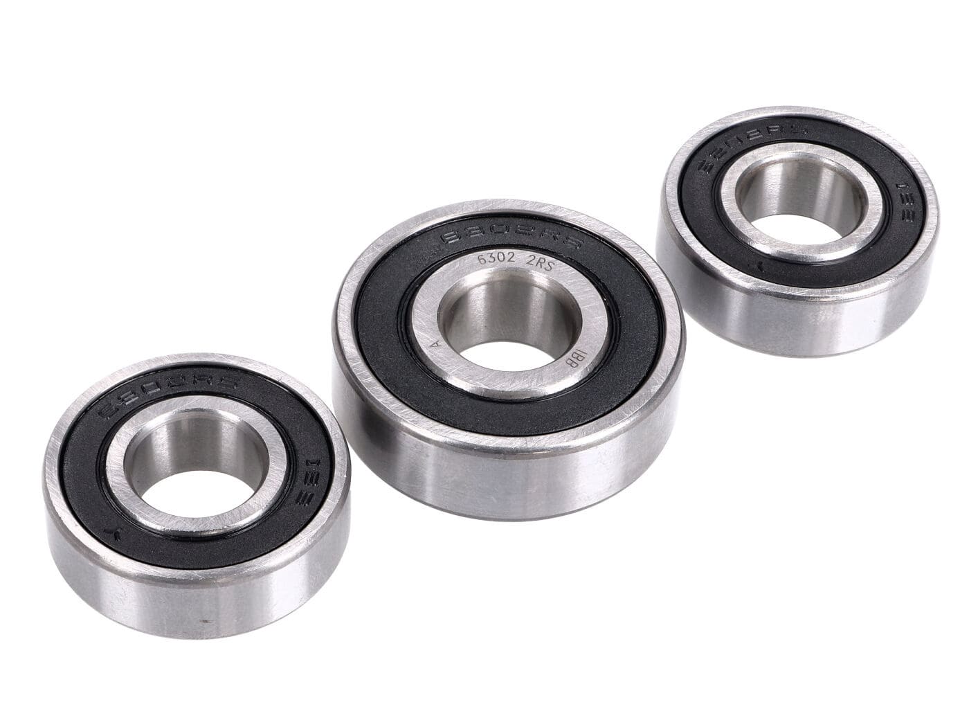 NK440.10 Kit cuscinetti ruota Naraku anteriore Aprilia / Derbi / Gilera / Piaggio, COD: NK440.10
