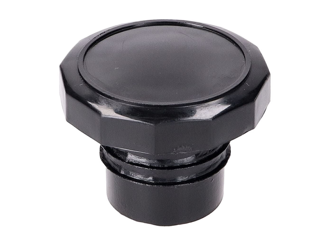 IP44180 Black plastic tank cap Puch Maxi