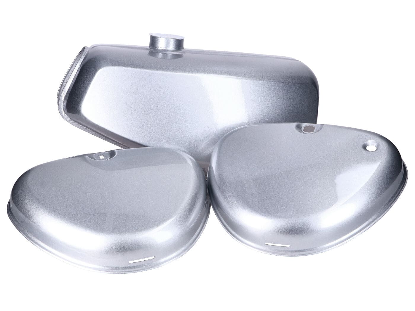 MOF-49098 Set serbatoio e carene laterale argento Simson S50 / S51 / S70, COD: MOF-49098