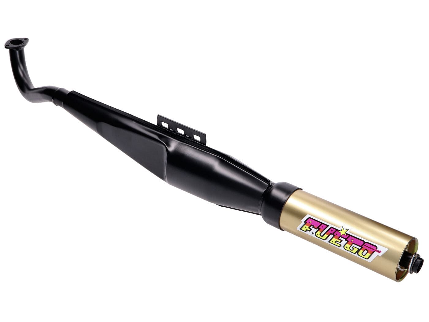 MOF-44326 Scarico Jamarcol Fuego nero / oro Puch Maxi, COD: MOF-44326