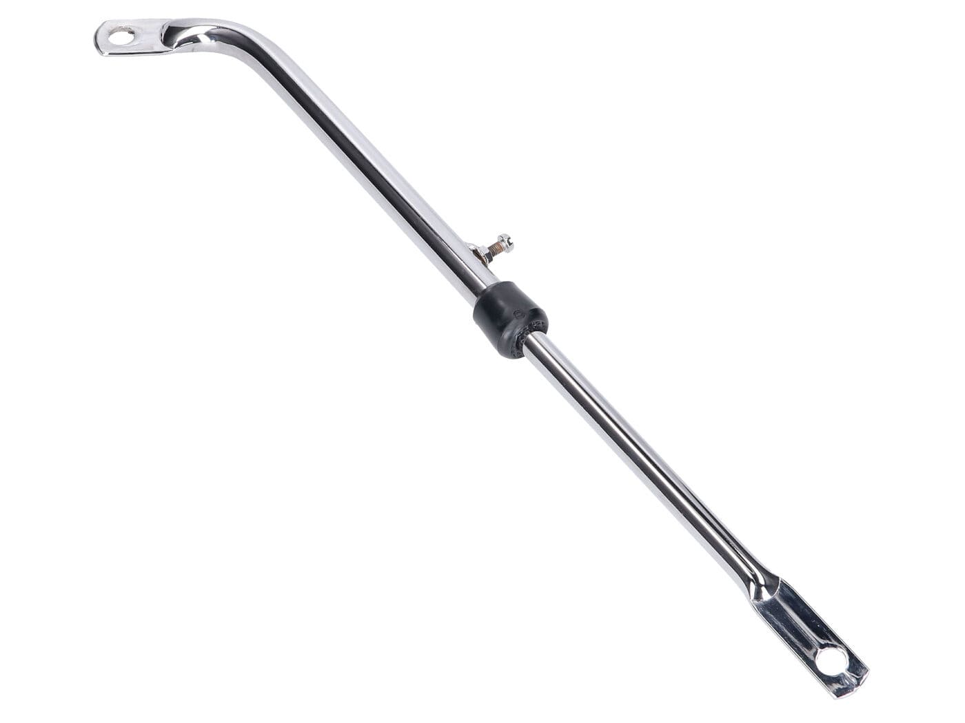 IP44305 Supporto di scarico cromato regolabile ciclomotori, COD: IP44305