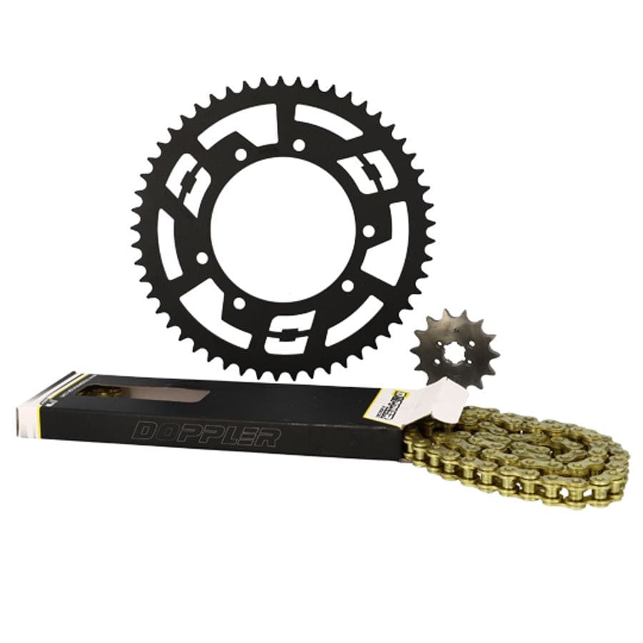 CGN515041 Kit catena acciaio 14x53 - 420 Doppler Origine Derbi Senda X-treme, COD: CGN515041