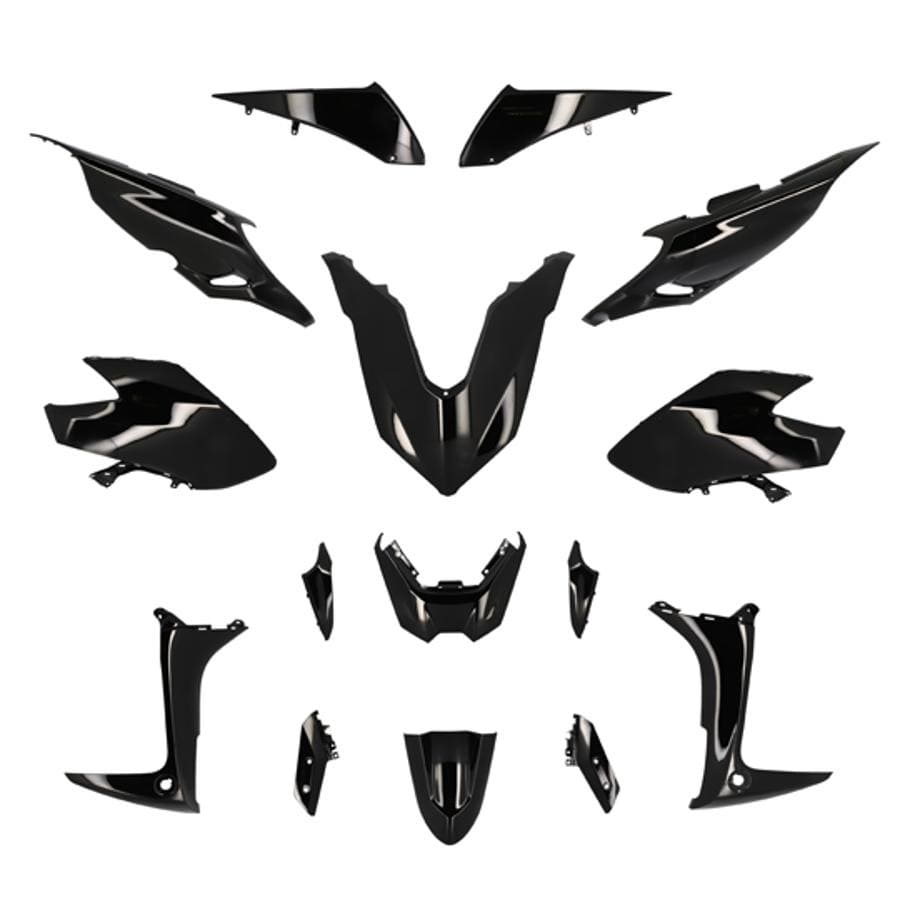 CGN515254 Kit carena 15 pezzi nero Yamaha Tmax 560 dopo 2019, COD: CGN515254