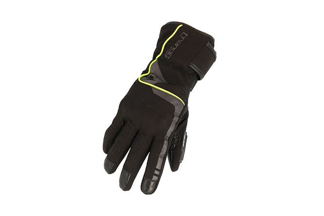 CGN514466 Trendy GT630 Akutan Winter Motorcycle Gloves Black/Fluorescent Yellow 2XL