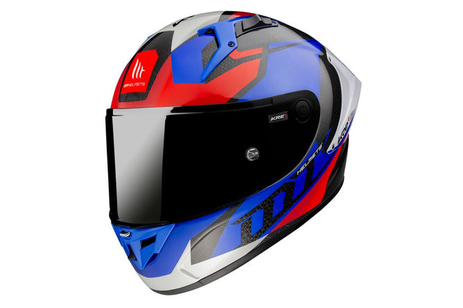 MT-199352 Casco integrale MT Helmets KRE+ Carbon Projectile D7 blu L - Billaricambi SRLS