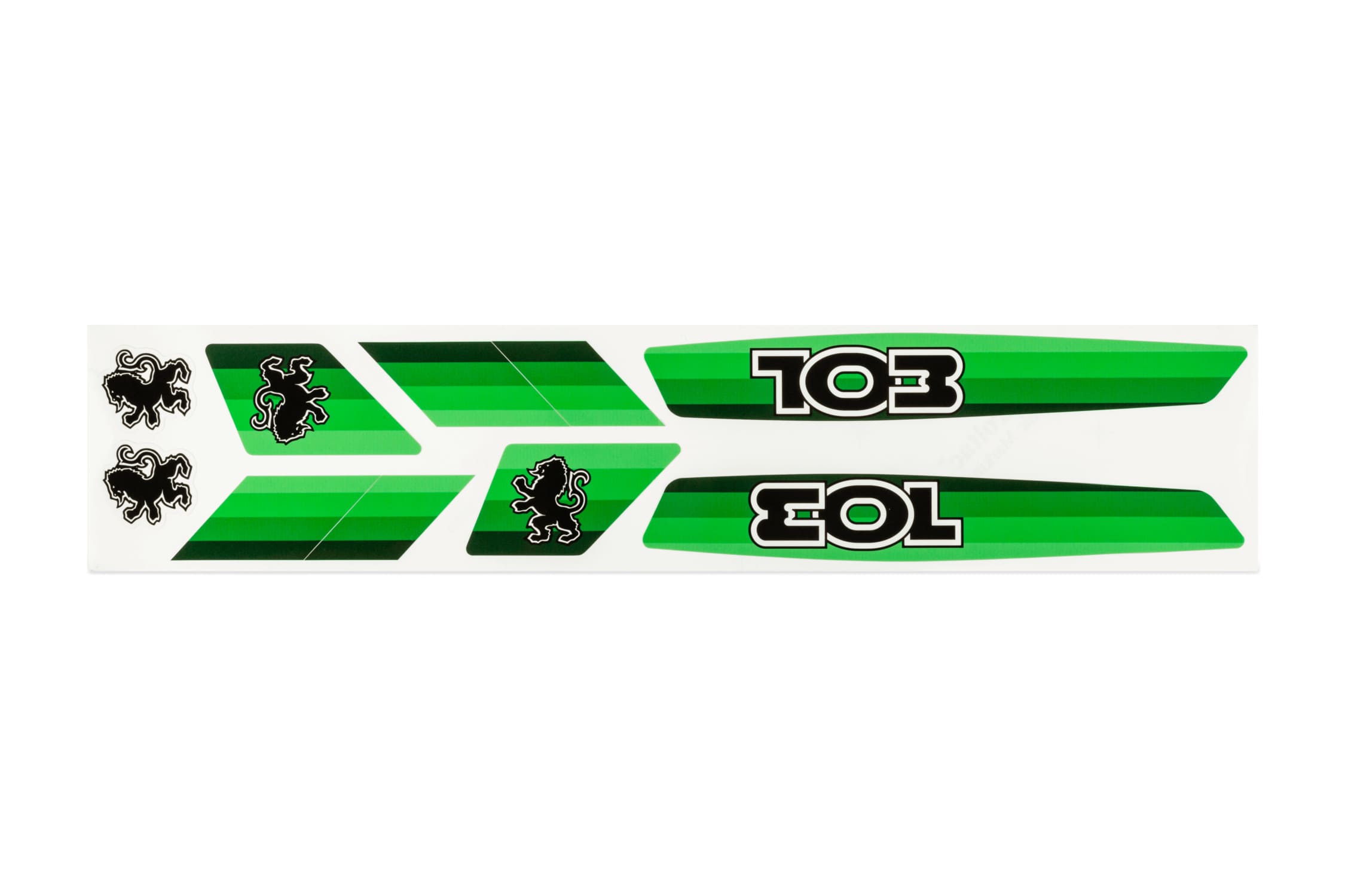 CGN514042 Foglio adesivo verde Peugeot 103