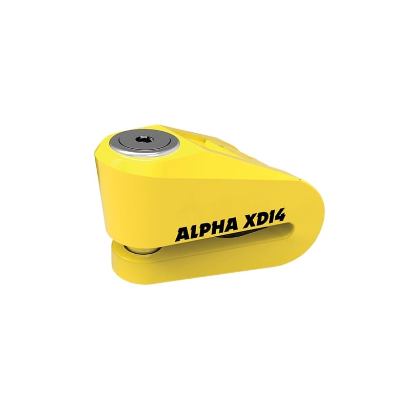 OX-1068332 Lucchetto disco freno Alpha XD14 Oxford 14 mm giallo, COD: OX-1068332