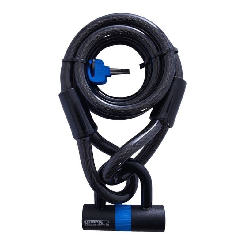 OX-1068379 Lucchetto a cavo Looplock Oxford 2m x 15mm