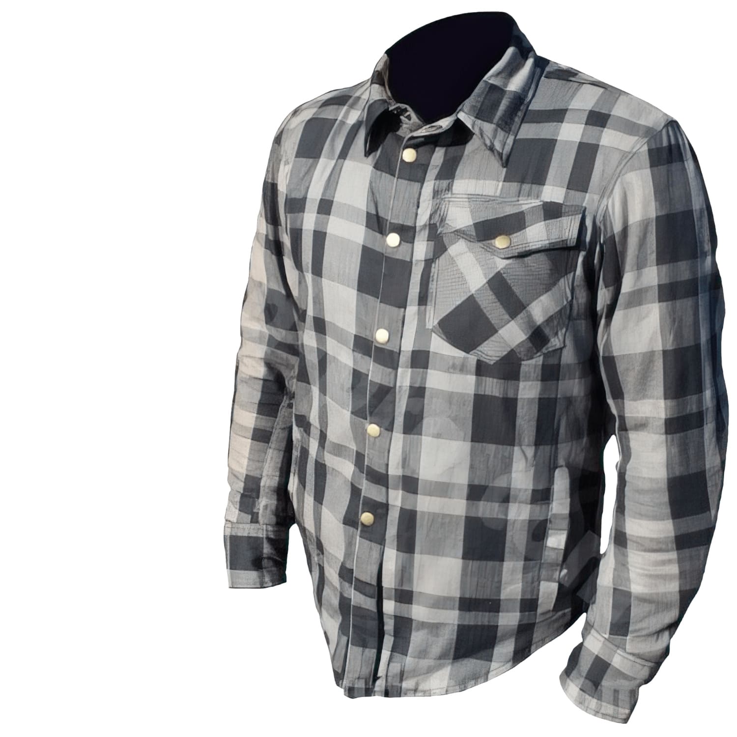 ARCH504464E Camicia moto Woody Archive grigio / nero XXL