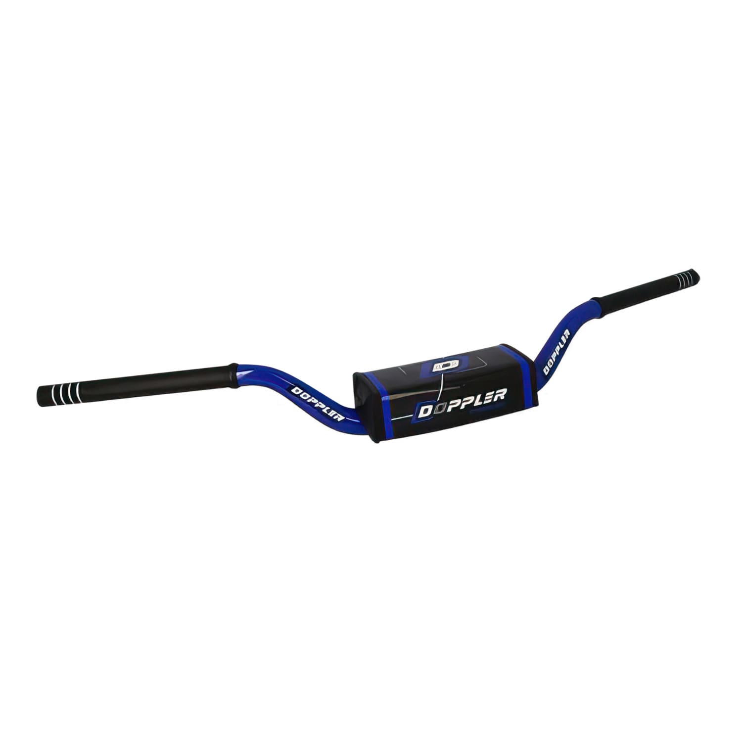 CGN511020 Manubrio 28,6 mm Doppler Alu con paracolpi nero opaco / blu, COD: CGN511020