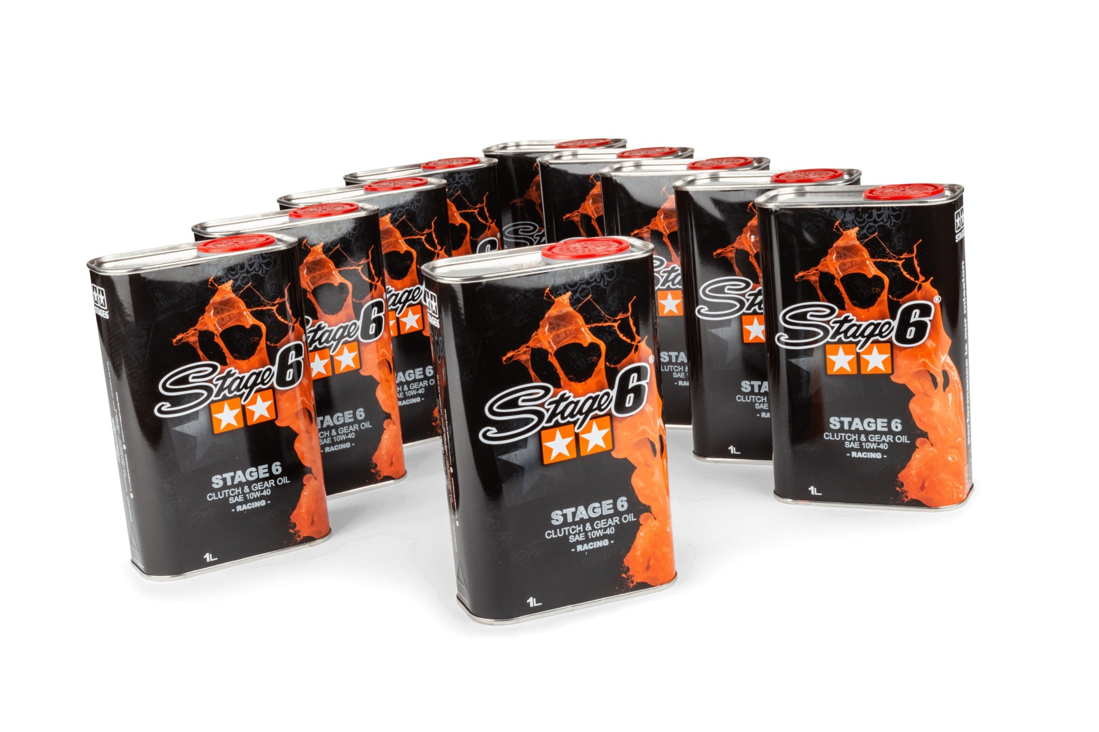 S6-0219/BOX OLIO CAMBIO - Trasmissione Stage6 Sport 10W-40 1L (x10), COD: S6-0219/BOX
