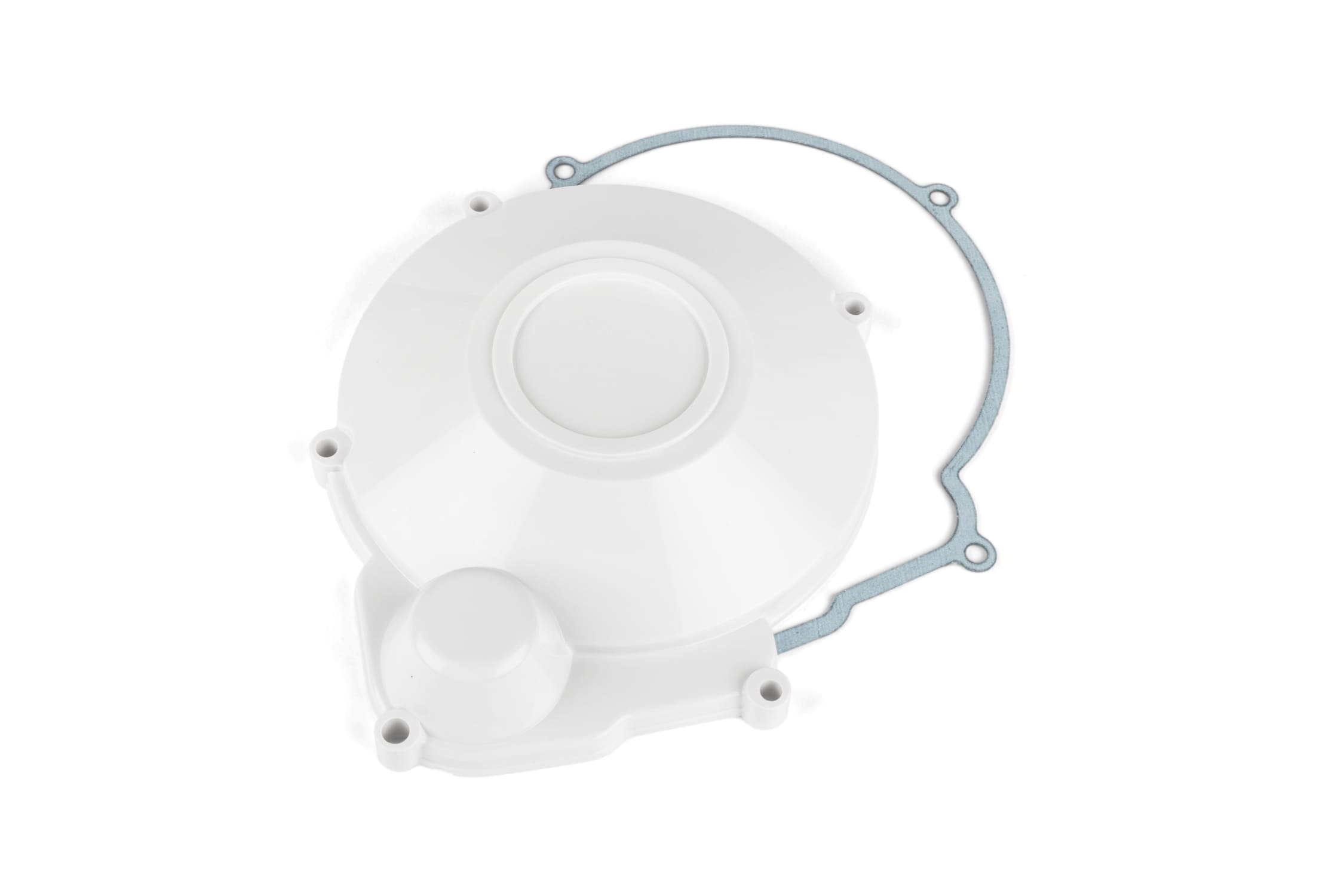 STR-542.70/WH Coperchio Volano STR8, Minarelli AM6, Bianco, COD: STR-542.70/WH