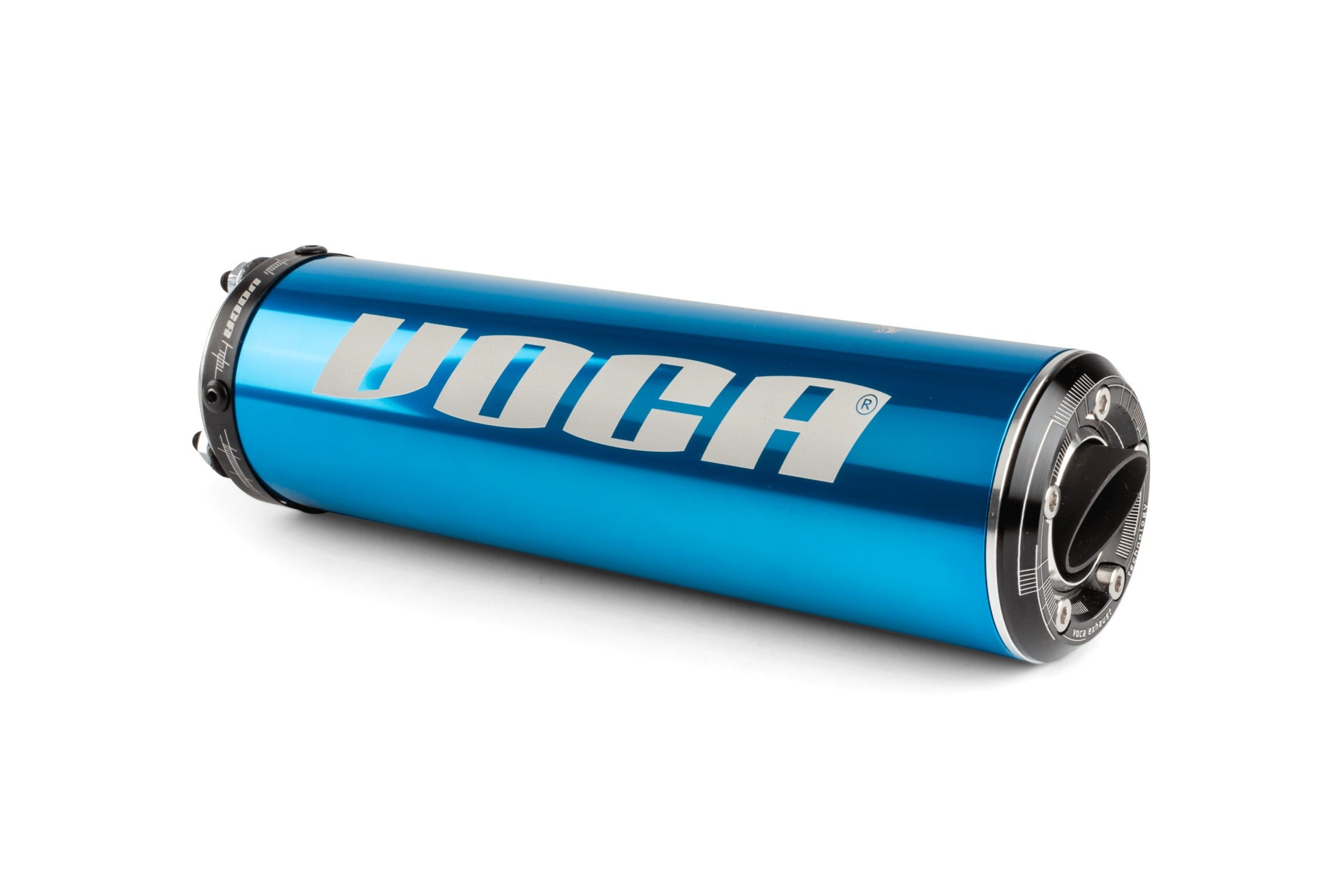 VCR-RD30300/AZ Silenziatore Voca NEW EVO per Voca SCR / MK / Barikit style disc alu - blu