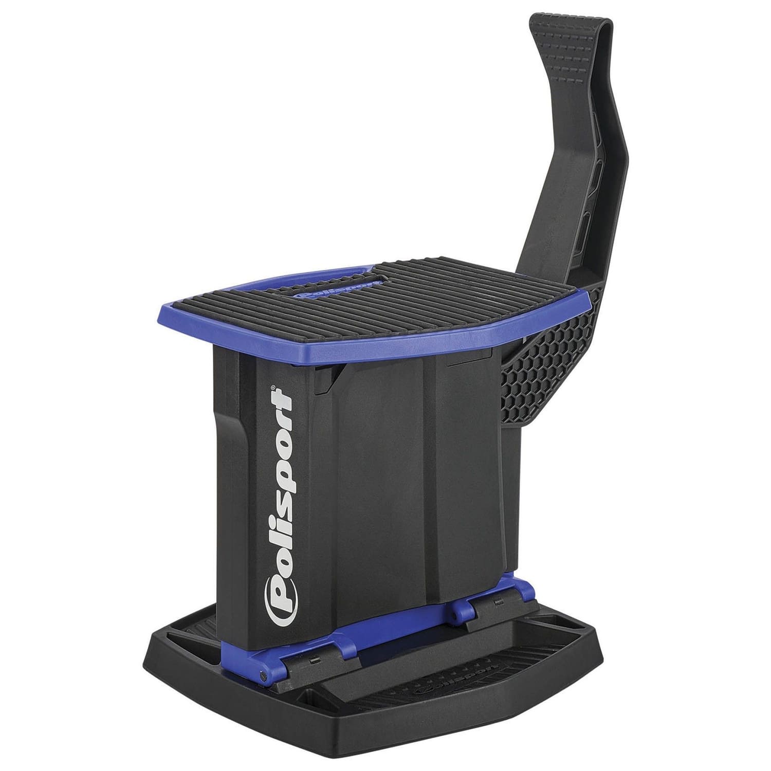 POL-8982700003 Sollevamoto pieghevole Polisport blu