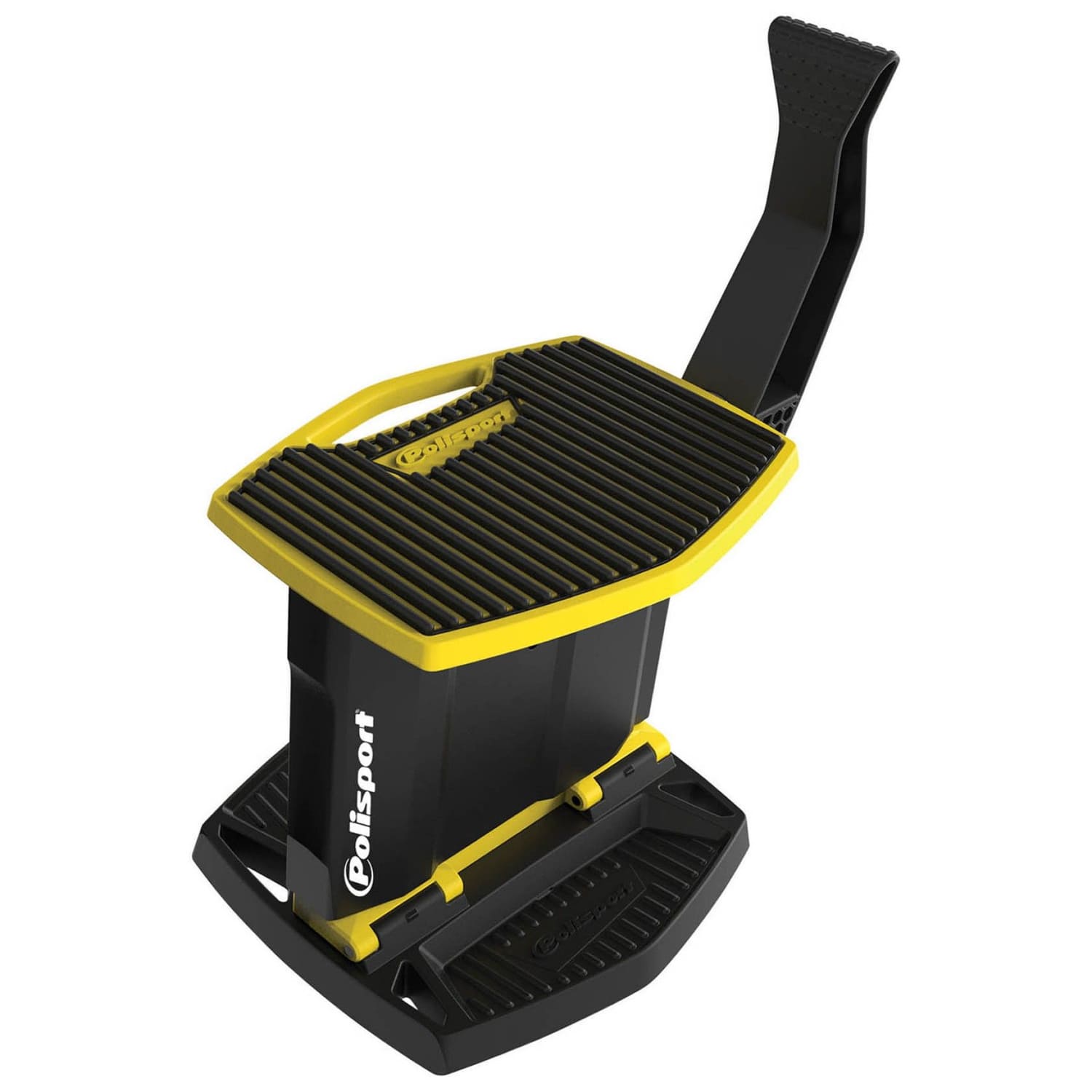 POL-8982700001 Sollevamoto pieghevole Polisport giallo