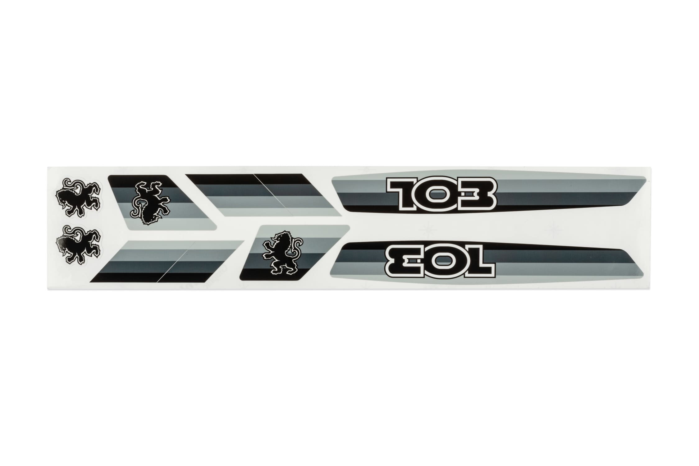 CGN514044 Foglio adesivo grigio Peugeot 103, COD: CGN514044