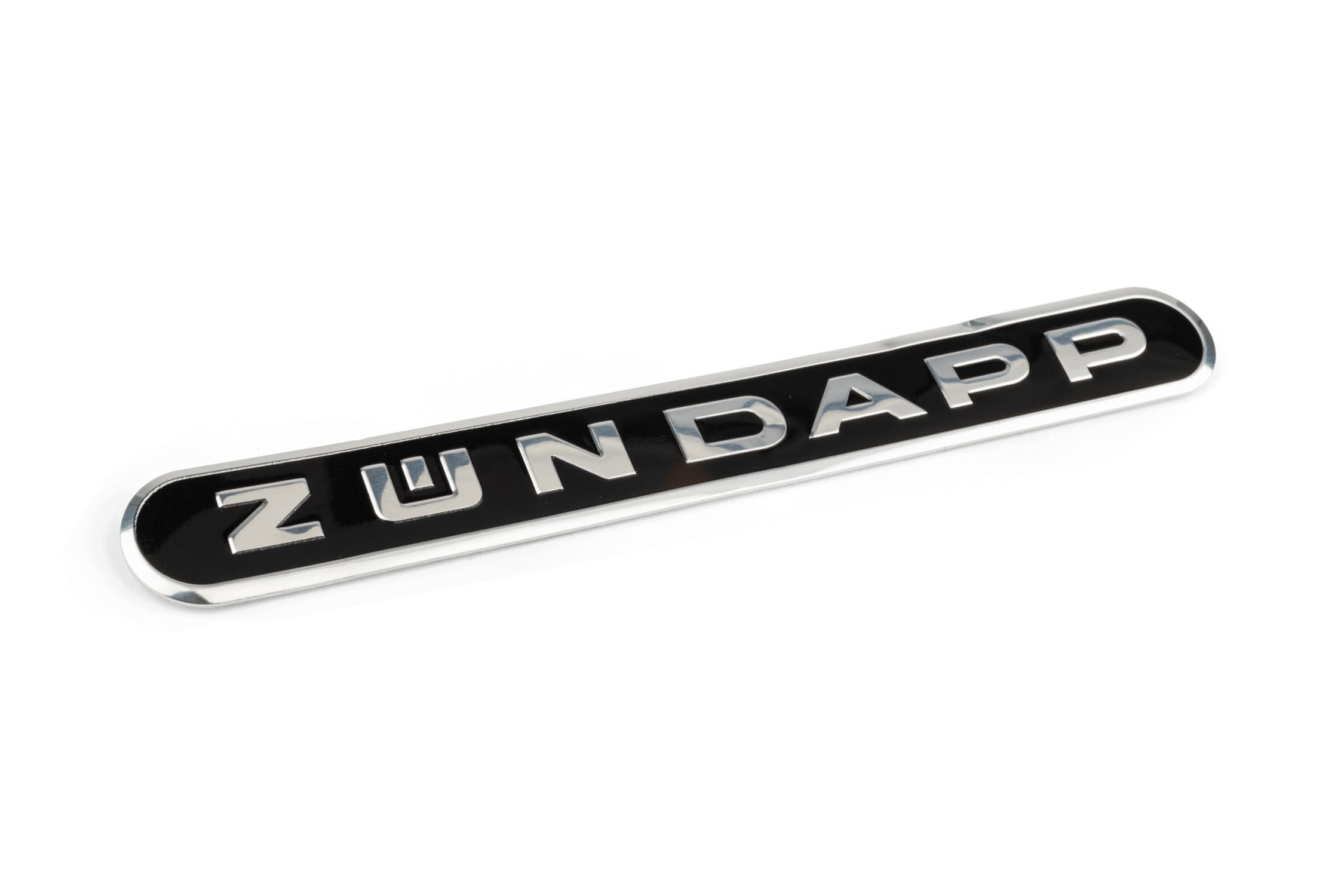 STICK-93055 Adesivo Zündapp serbatoio lungo nero, COD: STICK-93055