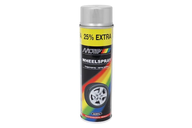 MOTIP4615 Vernice Spray Motip Pro per Cerchioni argento 500ml, COD: MOTIP4615