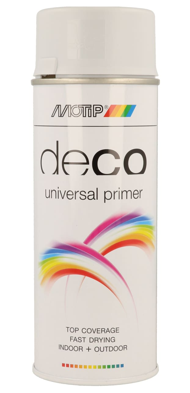 MOTIP12728 Vernice Spray Motip Glycero Primer bianco 400ml, COD: MOTIP12728