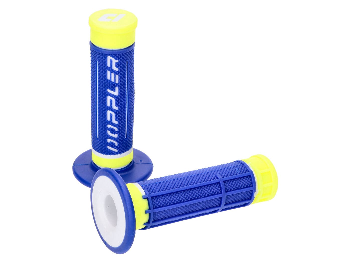 CGN517947 Manopole Doppler Grip 3D blu / bianco / giallo fluo, COD: CGN517947