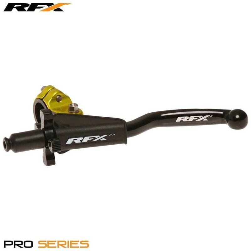 R-FXCA9060099YL Leva Frizione con supporto RFX Pro forgiato giallo universale EZ Adjust, COD: R-FXCA9060099YL