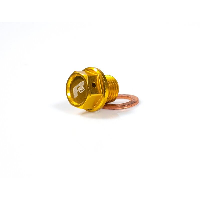 R-FXDB3010099YL Vite spurgo magnetico RFX giallo M12 x 10mm x 1.25 RM 125 / RM-Z 250, COD: R-FXDB3010099YL