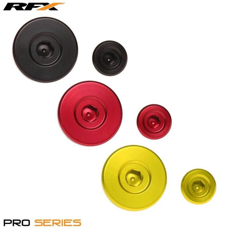 R-FXEP3010099BK Set tappi accensione RFX Pro nero Suzuki RM-Z 250 / 450, COD: R-FXEP3010099BK
