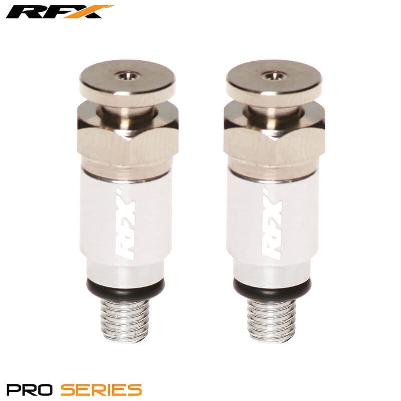 R-FXFB101M599SV Set spurgo aria forcella RFX Pro M5x0.8 argento Kayaba / Showa, COD: R-FXFB101M599SV