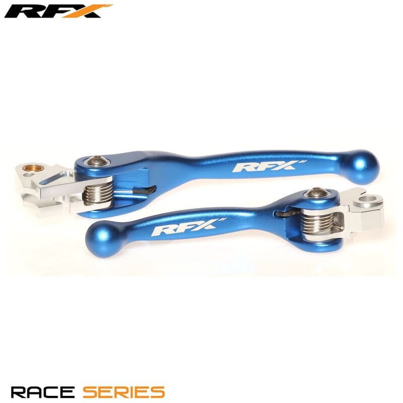 R-FXFL2010055BU Set leve RFX Race pieghevole forgiato blu YZ / KX 2001-2012, COD: R-FXFL2010055BU