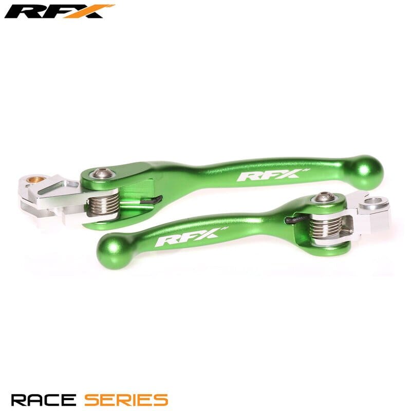 R-FXFL3010055GN Set leve RFX Race pieghevole forgiato verde KX 65 / 85, COD: R-FXFL3010055GN