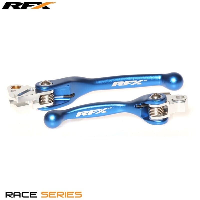 R-FXFL4020055BU Set leve RFX Race pieghevole forgiato blu YZ fino 2014 / KXF fino 2020, COD: R-FXFL4020055BU